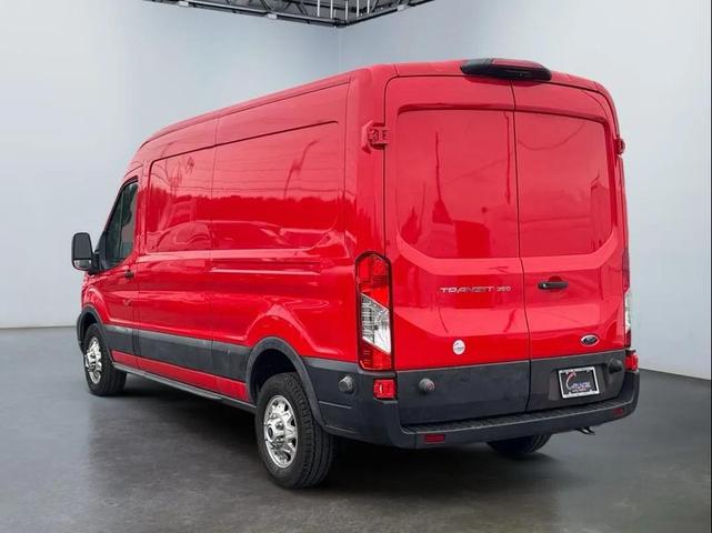 Photo of 2023 Race Red Ford Transit-350
