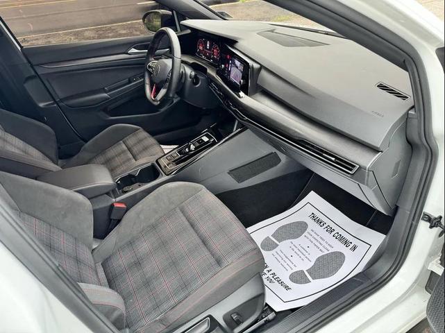 Photo of 2023 Opal White w/Black Roof Volkswagen Golf GTI