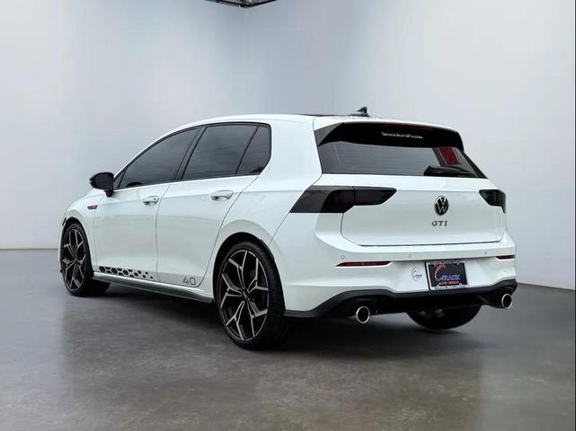 Photo of 2023 Opal White w/Black Roof Volkswagen Golf GTI