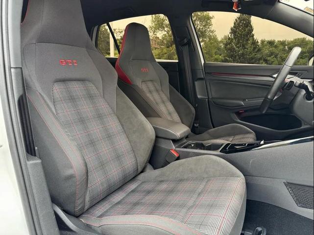 Photo of 2023 Opal White w/Black Roof Volkswagen Golf GTI