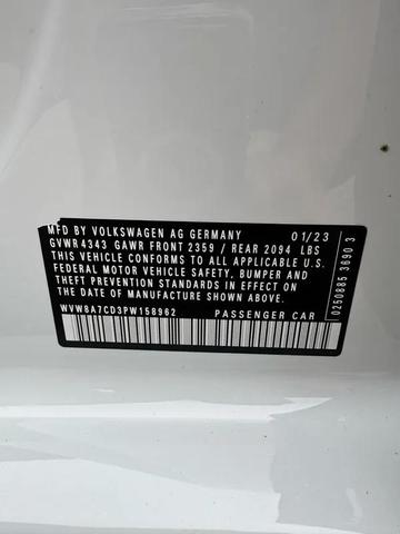 Photo of 2023 Opal White w/Black Roof Volkswagen Golf GTI