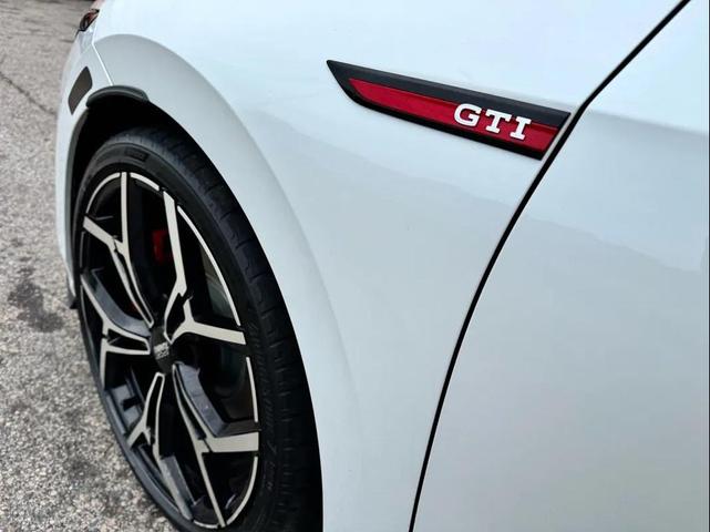 Photo of 2023 Opal White w/Black Roof Volkswagen Golf GTI
