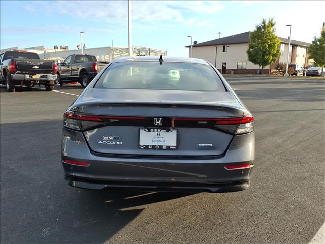 Photo of 2025 Meteorite Gray Metallic Honda Accord Hybrid