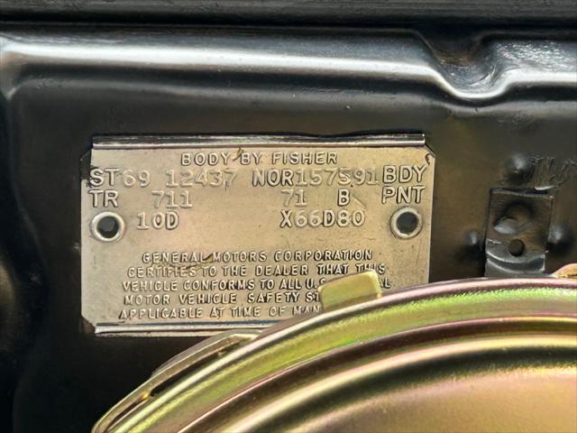 Photo of 1969 Blue Chevrolet Camaro