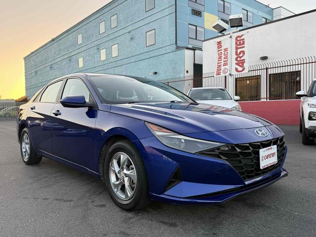 Photo of 2021 Intense Blue Hyundai ELANTRA