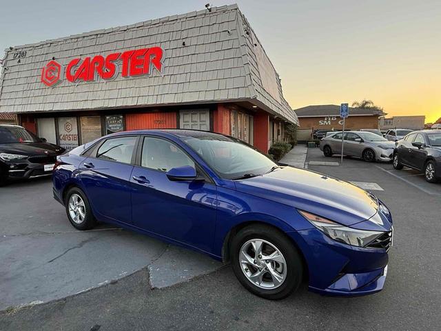 Photo of 2021 Intense Blue Hyundai ELANTRA