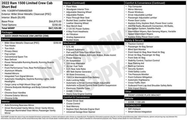 Photo of 2022 Billet Silver Metallic Clearcoat RAM 1500