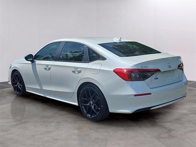 Photo of 2024 Platinum White Pearl Honda Civic