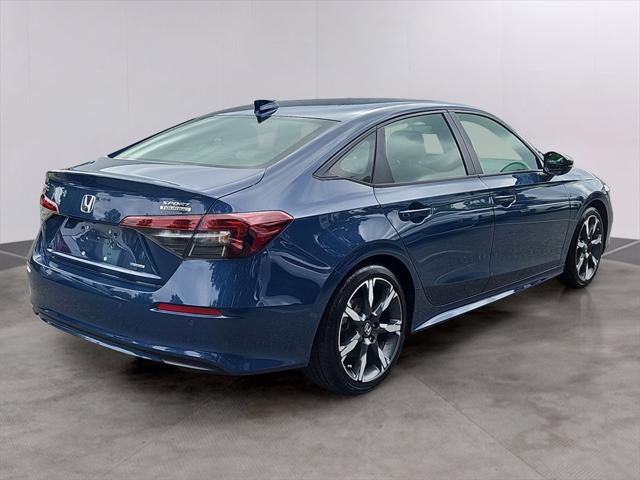 Photo of 2025 Blue Lagoon Pearl Honda Civic Hybrid