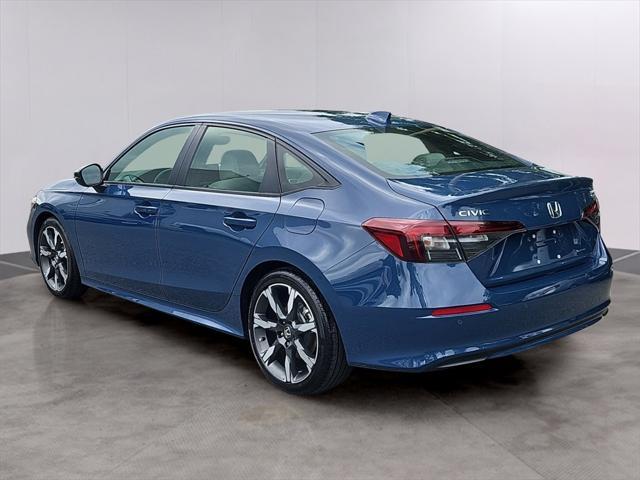 Photo of 2025 Blue Lagoon Pearl Honda Civic Hybrid