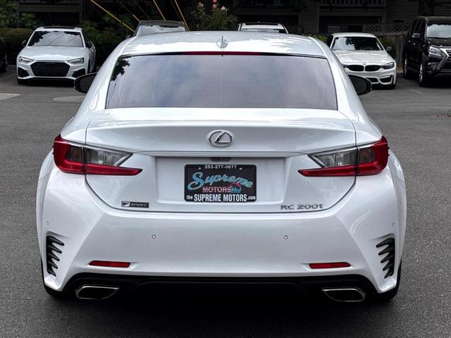 Photo of 2016 White Lexus RC 200t