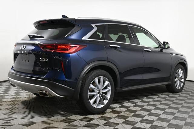 Photo of 2022 Hermosa Blue INFINITI QX50