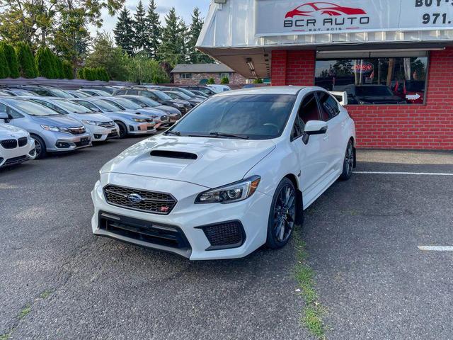 Photo of 2018 White Subaru WRX STI