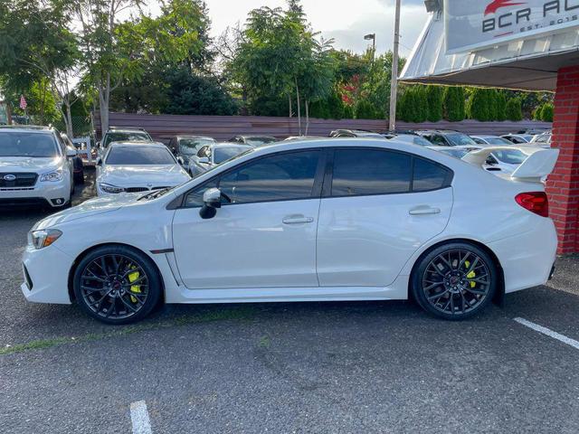 Photo of 2018 White Subaru WRX STI