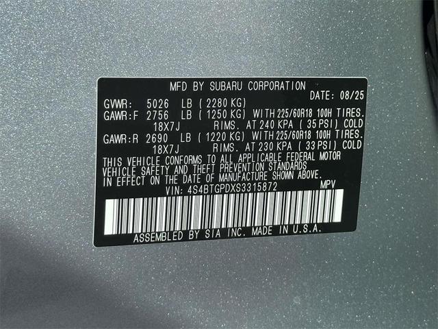 Photo of 2025 Ice Silver Metallic Subaru Outback