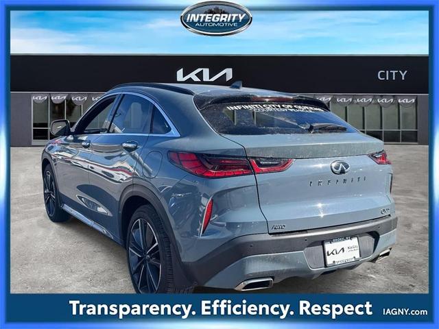 Photo of 2023 Slate Gray INFINITI QX55