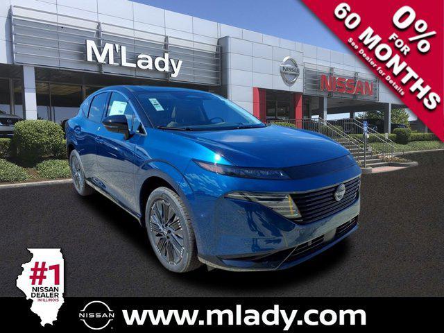 Photo of 2025 Aurora Blue Pearl Metallic/Super Black Nissan Murano
