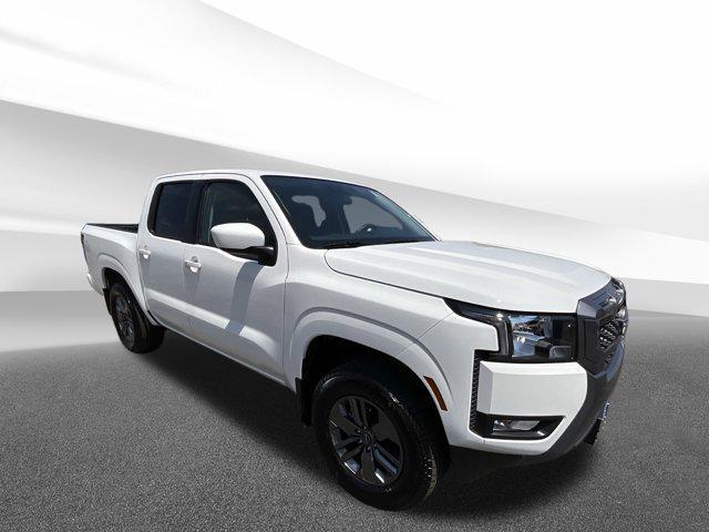 Photo of 2025 Glacier White Nissan Frontier