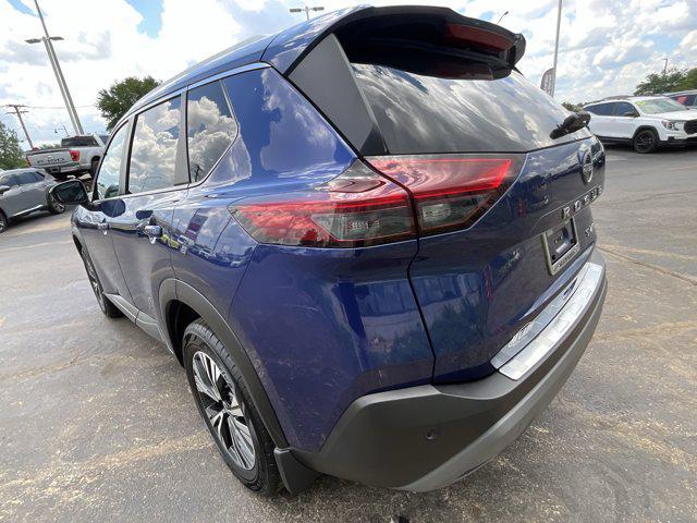 Photo of 2022 Caspian Blue Metallic Nissan Rogue