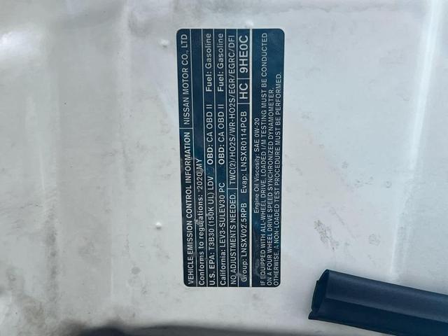 Photo of 2020 Glacier White Nissan Altima