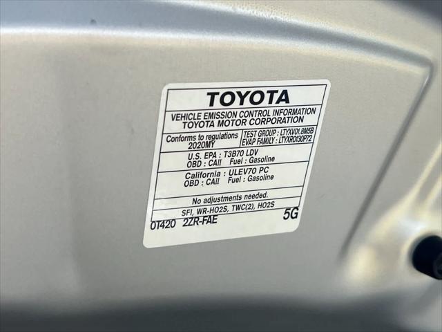 Photo of 2020 Classic Silver Metallic Toyota Corolla