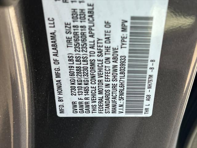 Photo of 2020 Modern Steel Metallic Honda Odyssey