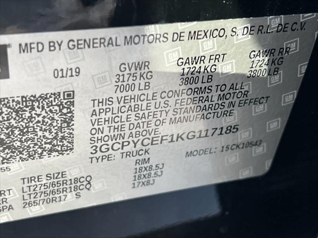 Photo of 2019 Black Chevrolet Silverado 1500