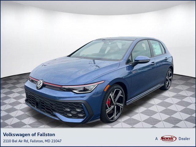 Photo of 2025 Slate Blue Metallic exterior Volkswagen Golf GTI