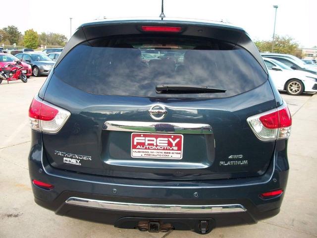 Photo of 2015 Blue Nissan Pathfinder