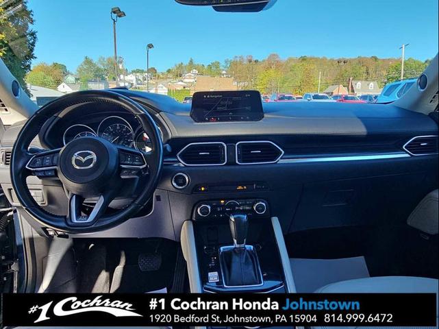 Photo of 2018 Deep Crystal Blue Mica Mazda CX-5