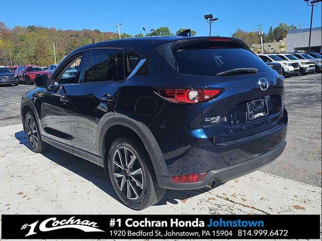 Photo of 2018 Deep Crystal Blue Mica Mazda CX-5
