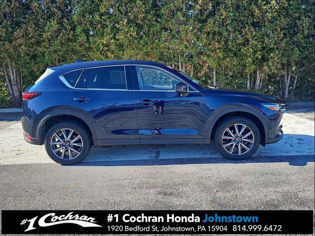 Photo of 2018 Deep Crystal Blue Mica Mazda CX-5