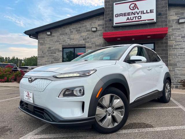 Photo of 2021 White Hyundai KONA EV