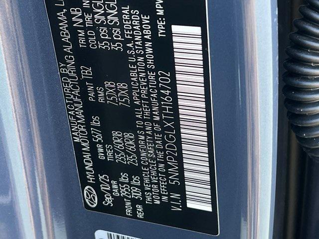 Photo of 2026 Atlantis Blue Hyundai SANTA FE