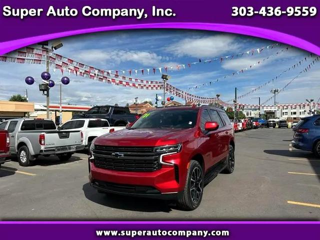 Photo of 2021 RED Chevrolet Tahoe