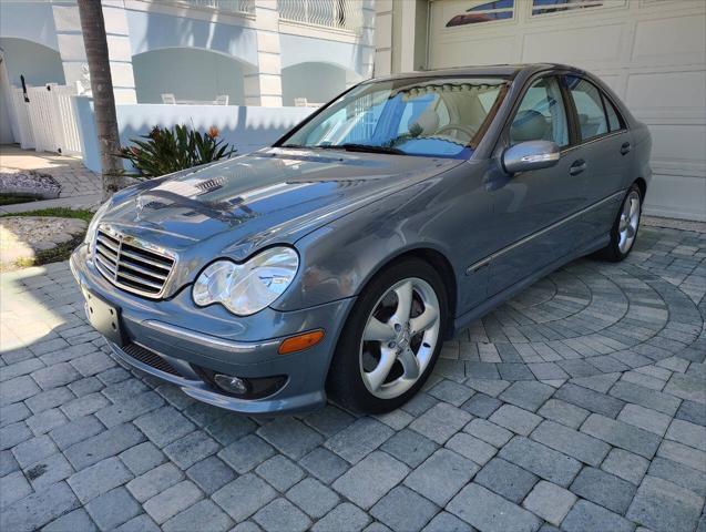 Photo of 2005 Blue Mercedes-Benz C-Class