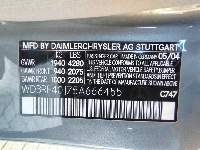 Photo of 2005 Blue Mercedes-Benz C-Class