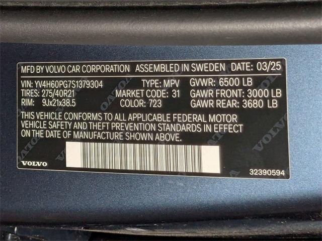 Photo of 2025 Denim Blue Volvo XC90 Plug-In Hybrid