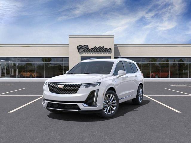 Photo of 2025 Crystal White Tri-Coat Cadillac XT6