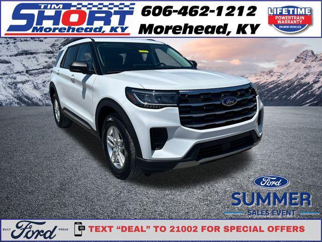 Photo of 2025 White Ford Explorer