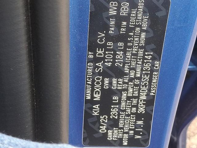 Photo of 2025 Wave Blue Kia K4