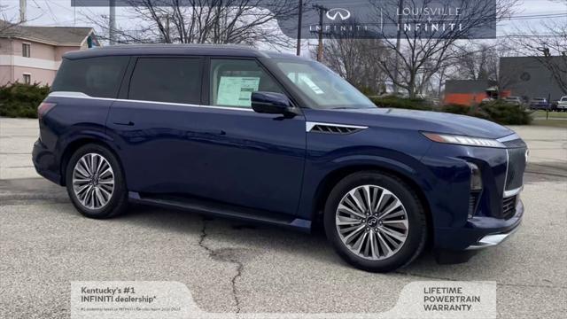 Photo of 2025 Grand Blue INFINITI QX80