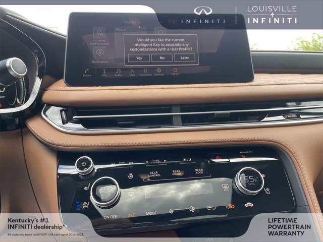 Photo of 2025 Mineral Black INFINITI QX60