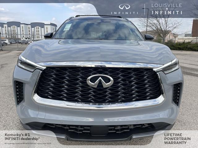 Photo of 2025 Harbor Gray/Obsidian Black INFINITI QX60