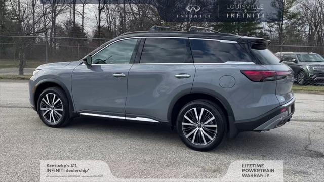 Photo of 2025 Harbor Gray/Obsidian Black INFINITI QX60