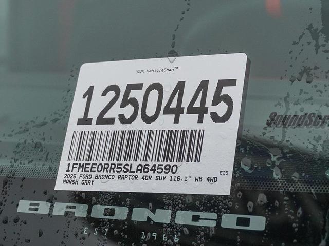 Photo of 2025 Gray Ford Bronco