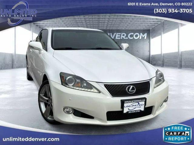 2012 Lexus Is 350c