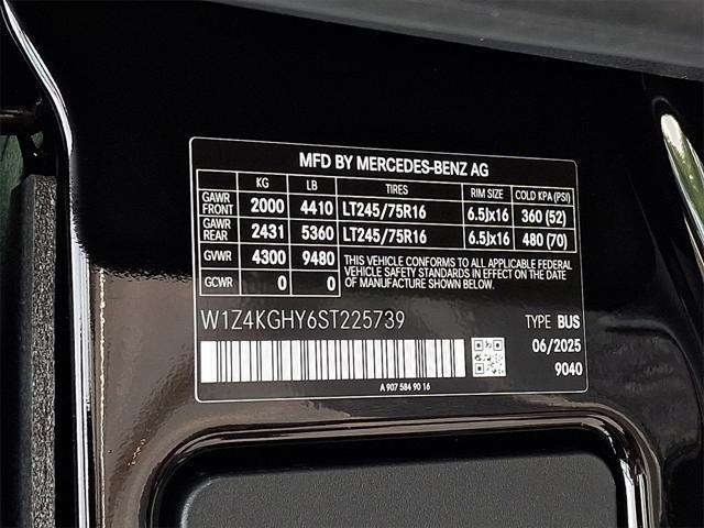 Photo of 2025 Black Mercedes-Benz Sprinter 2500