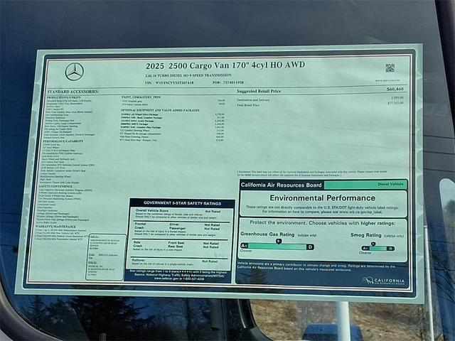 Photo of 2025 Gray Mercedes-Benz Sprinter 2500