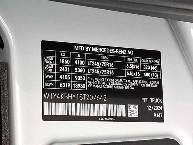 Photo of 2025 White Mercedes-Benz Sprinter 2500